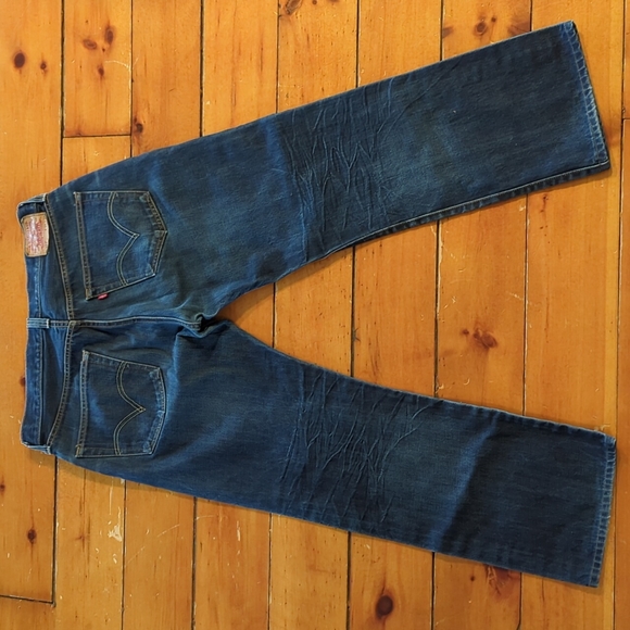 Levi's 501 Blue Jeans - Picture 2 of 4